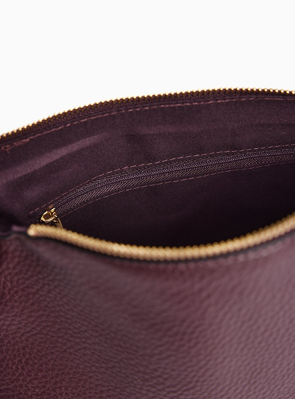 Dark Red PVC Cross Body Bag One Size - Image 4 thumbnail